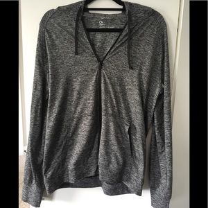 GapFit Brushed Tech Jersey Hoodie